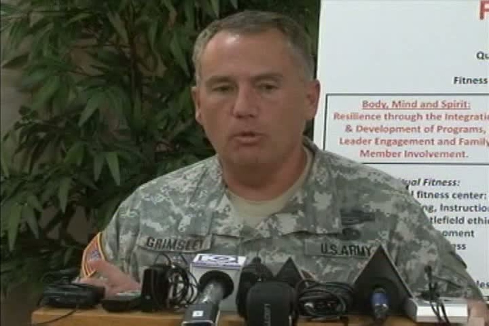 DVIDS - Video - Maj. Gen. William Grimsley, Part 1