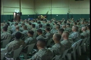 Sgt. Maj. of the Army Visits COB Speicher