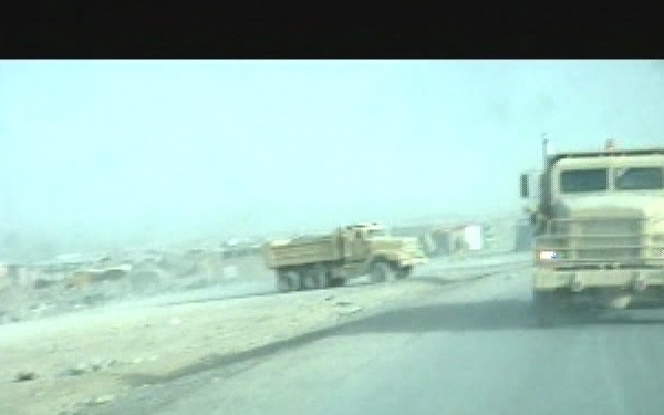 Guardsmen Provide Convoy Security - Package, Short