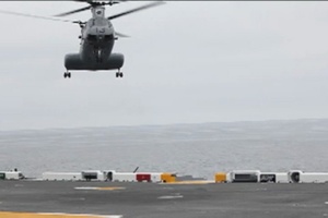 CH-46 Landing