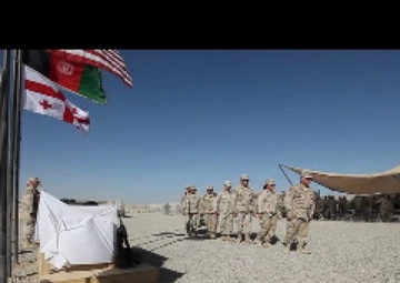 31st Georgian Battalion Honors Four Fallen Soldiers