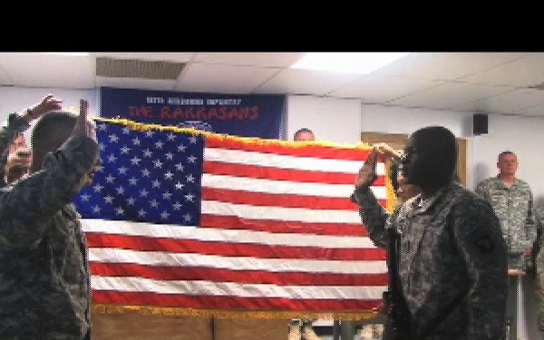 TF Rakkasan Reenlists 236 Soldiers