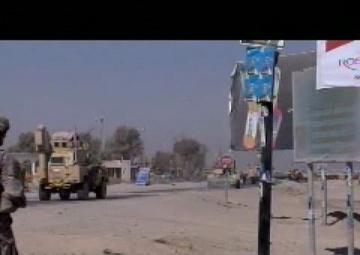 Soldiers Conduct Route Clearing Missions