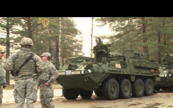 PA National Guard Soldiers at Adazi Training Area, Latvia