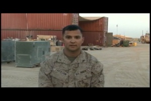 Marine Lance Cpl. Joshua Erickson