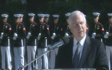 USMC Change of Commandant Ceremony, Part 1