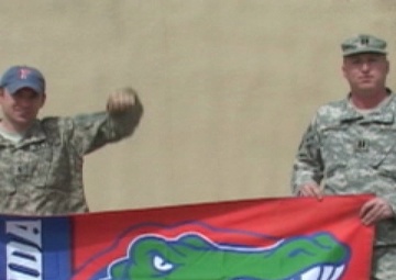 Cpt. Kyle Everage and 1st Lt. Kyle Johnson