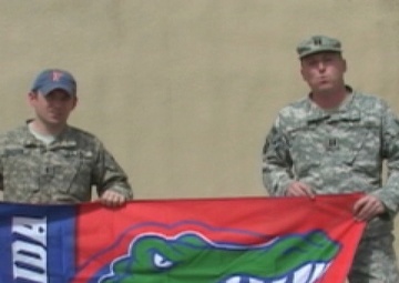 Capt. Kyle Everage and 1st Lt. Kyle Johnson