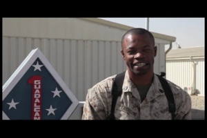 Staff Sgt Ferguson Roots for the New Orleans Saints
