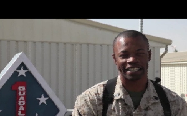 Staff Sgt Ferguson Roots for the New Orleans Saints