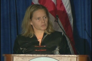 Dr. Amy Richarson at  AUSA Panel Discussion