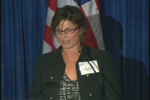 Dr. Angela Hughner at  AUSA Panel Discussion