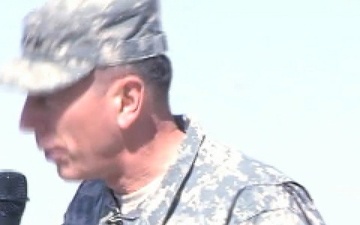 Gen. Petraeus Performs Re-enlistment Ceremony at Camp Mike Spann, Part 1