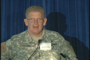 Lt. Gen. Schoomaker at AUSA Conference, Part 1