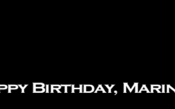 1st MLG Birthday Message