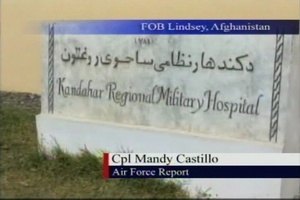 Air Force Report: Health Care Kandahar