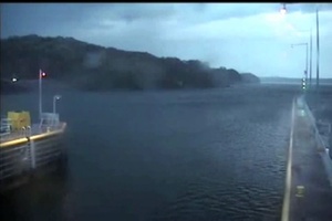 Tornado scores a touch down at Chickamauga Lock