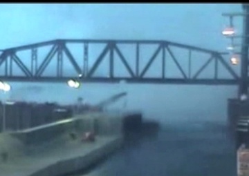 Tornado scores a touch down at Chickamauga Lock