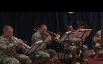 1st Infantry Division Band Performs at Embassy