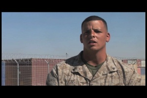 Marine Lance Cpl. Sean DeGruy