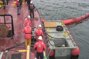 Oil skimming exercise