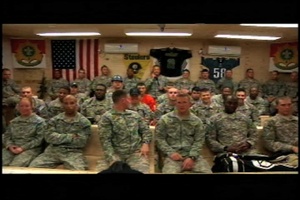 Col. James Blackburn, ESPN Veterans Day Live Shot