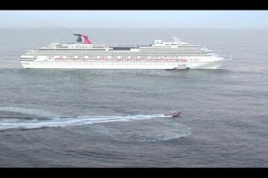 Coast Guard Escorts Carnival Splendor into San Diego