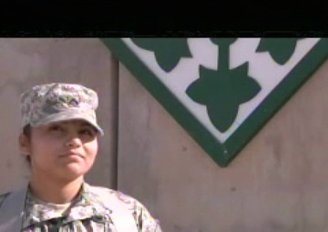 4th Infantry Division Combat Patch Ceremony