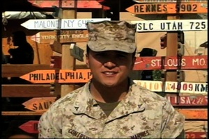 Lance Cpl. Chris Contreras