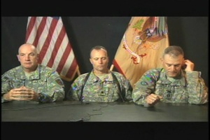 Lt. Col. Anthony Bohn, Sgt. Maj. Stan Richards and Capt. Grassamyer - Part