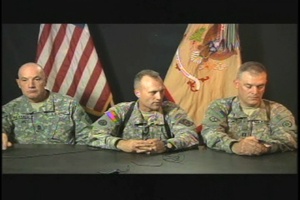 Lt. Col. Anthony Bohn, Sgt. Maj. Stan Richards and Capt. Grassamyer - Part