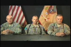 Lt. Col. Anthony Bohn, Sgt. Maj. Stan Richards and Capt. Grassamyer - Part