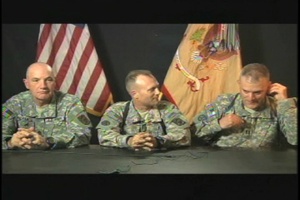 Lt. Col. Anthony Bohn, Sgt. Maj. Stan Richards and Capt. Grassamyer - Part