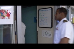 All Hands Update: PCU Jason Dunham Sailors Visit Children’s Hospital