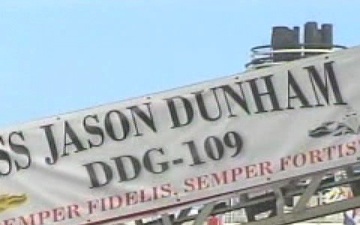 USS Jason Dunham Commissioning Ceremony, Part 5