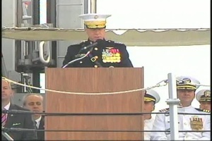 USS Jason Dunham Commissioning Ceremony, Part 6