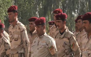 Iraqi Army M16 and M4 Course Graduation