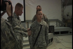 1-84th Expeditionary Sustainment Command's Combat Patch Ceremony