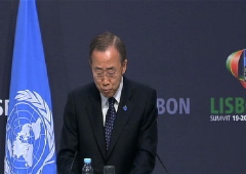 2010 NATO Lisbon Summit Joint PC Ban Ki-moon