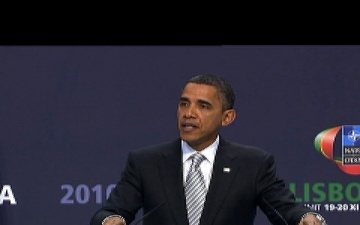 2010 NATO Lisbon Press Conference: President Obama, Part 3