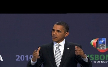 2010 NATO Lisbon Press Conference: President Obama, Part 4