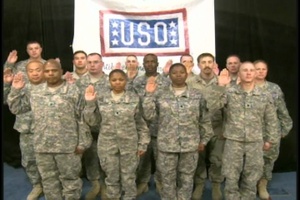 Carolina Panthers - Army Re-Enlistment