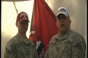 Staff Sgt. Brian Lapham and Sgt. Adam Priebe