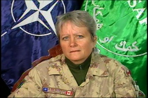 Canadian Brig. Gen. Christine Whitecross
