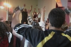 Children enjoy Bikeride and Zumba in Kosovo