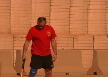 Soldiers PLay Cricket