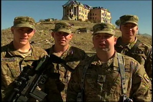 Sgt. Daniel Walford and A Troop 134 Cavalry - Huskers