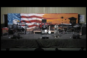 Mint Condition Performs for Troops in Iraq, Part 1