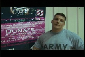 Barbells for Boobs Fundraiser on Camp Liberty (Package)