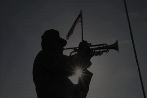 1st Marine Division (Forward) Band plays 'Taps'